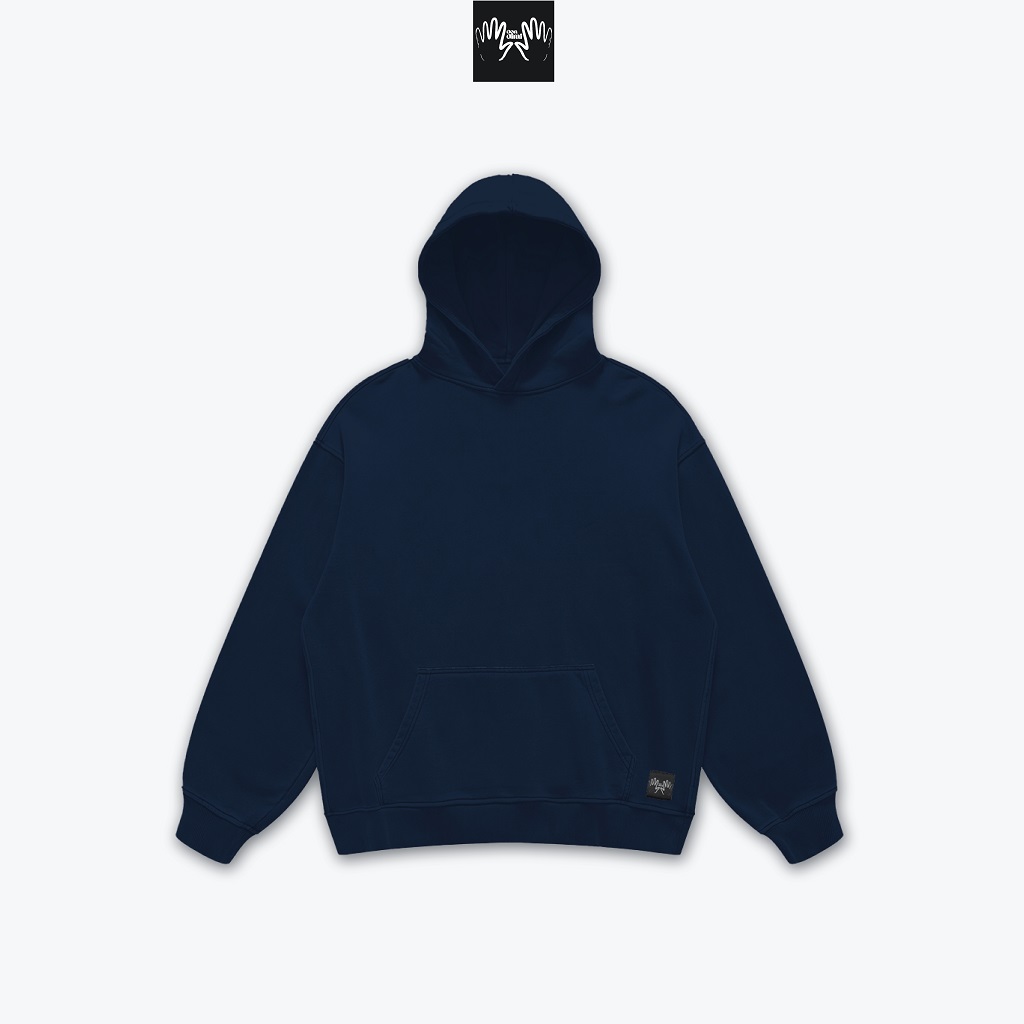 Essential Hoodie Navy Front Don Dimi Collective