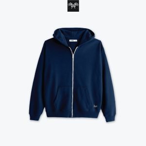 Essential Zip-Up Navy Front Don Dimi Collective