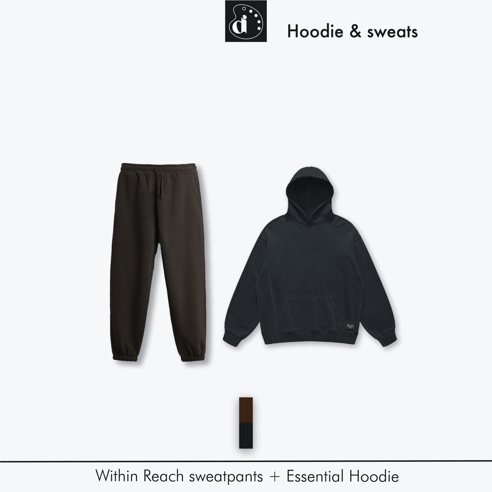 Hoodie & Sweats bundle Don Dimi Collective | Global Art, Local Expression