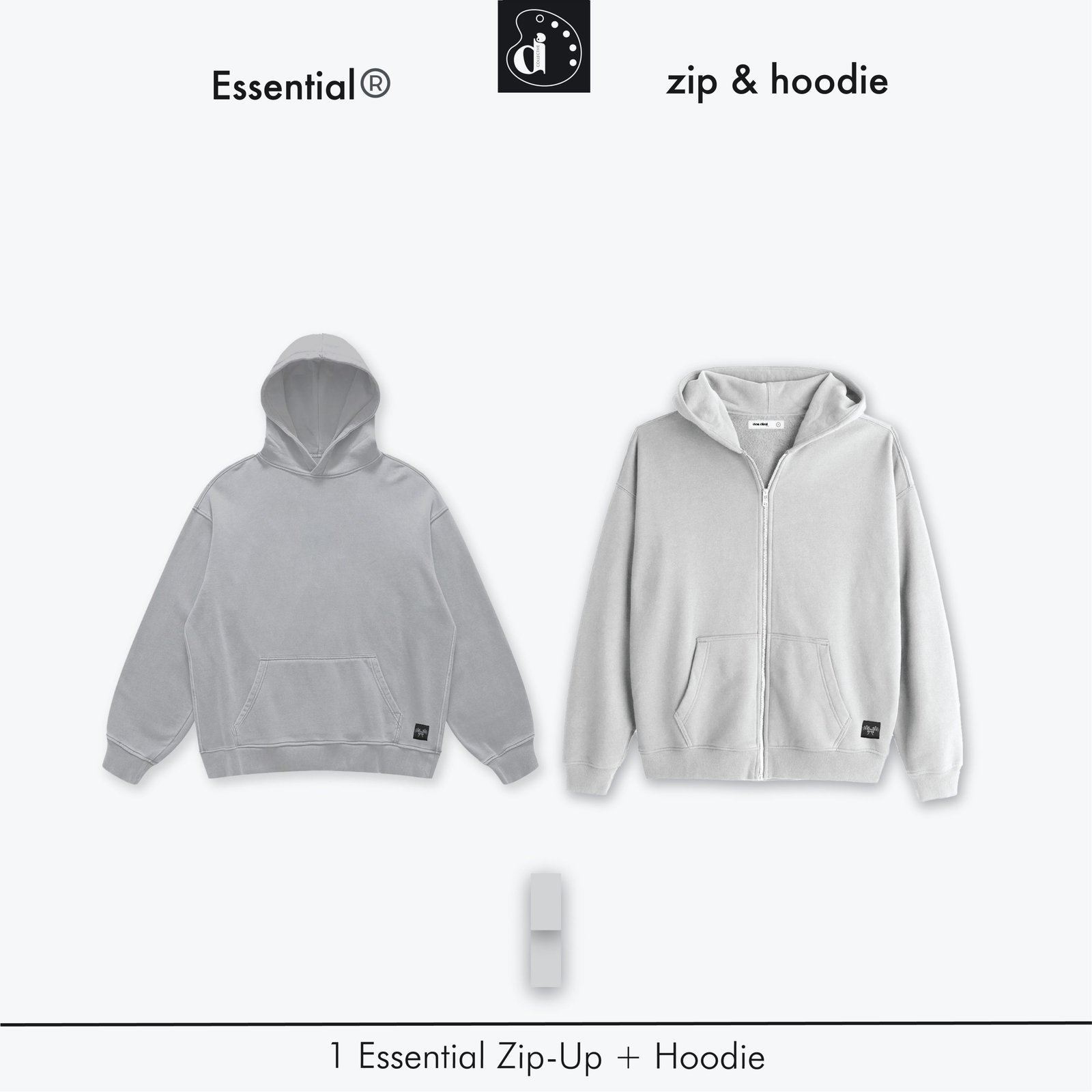 Essential Zip & Hoodie Don Dimi Collective | Global Art, Local Expression