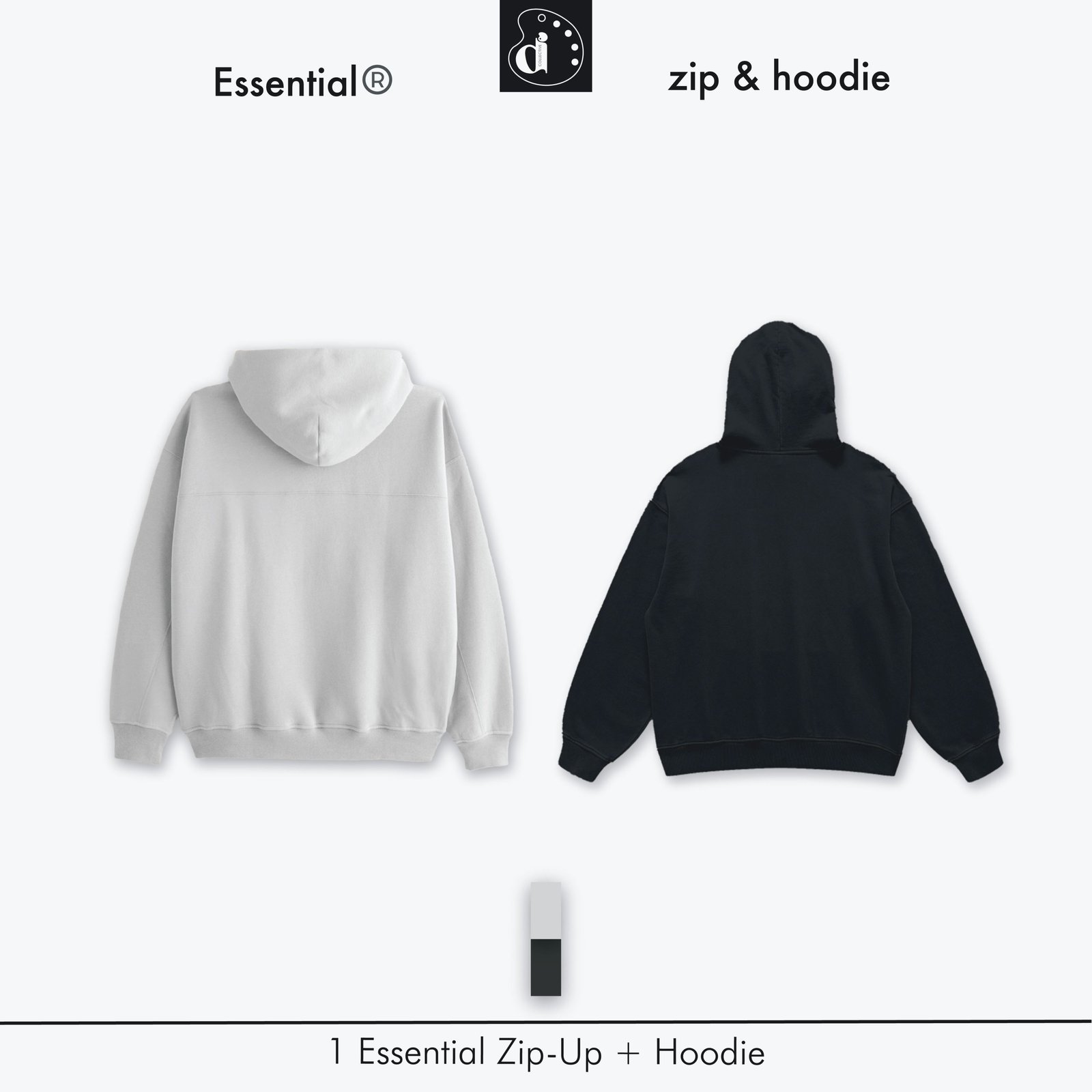 Essential Zip & Hoodie Don Dimi Collective | Global Art, Local Expression