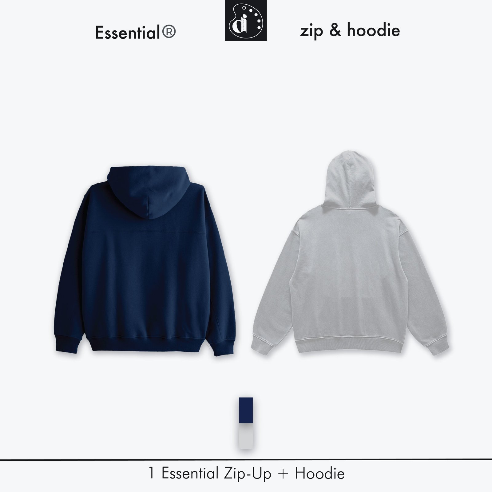 Essential Zip & Hoodie Don Dimi Collective | Global Art, Local Expression