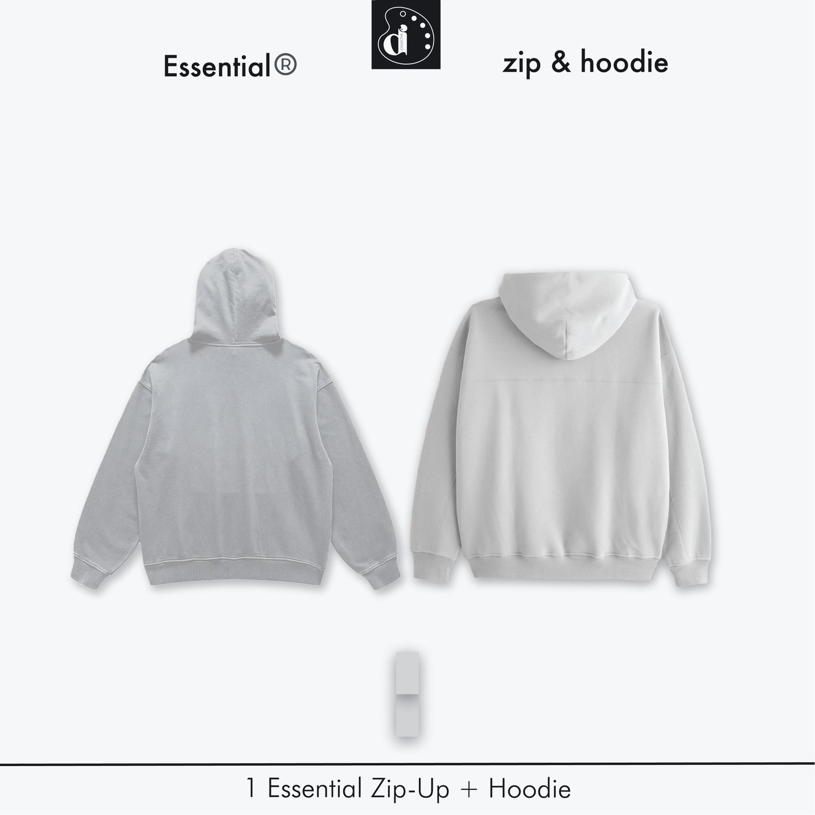 Essential Zip & Hoodie Don Dimi Collective | Global Art, Local Expression