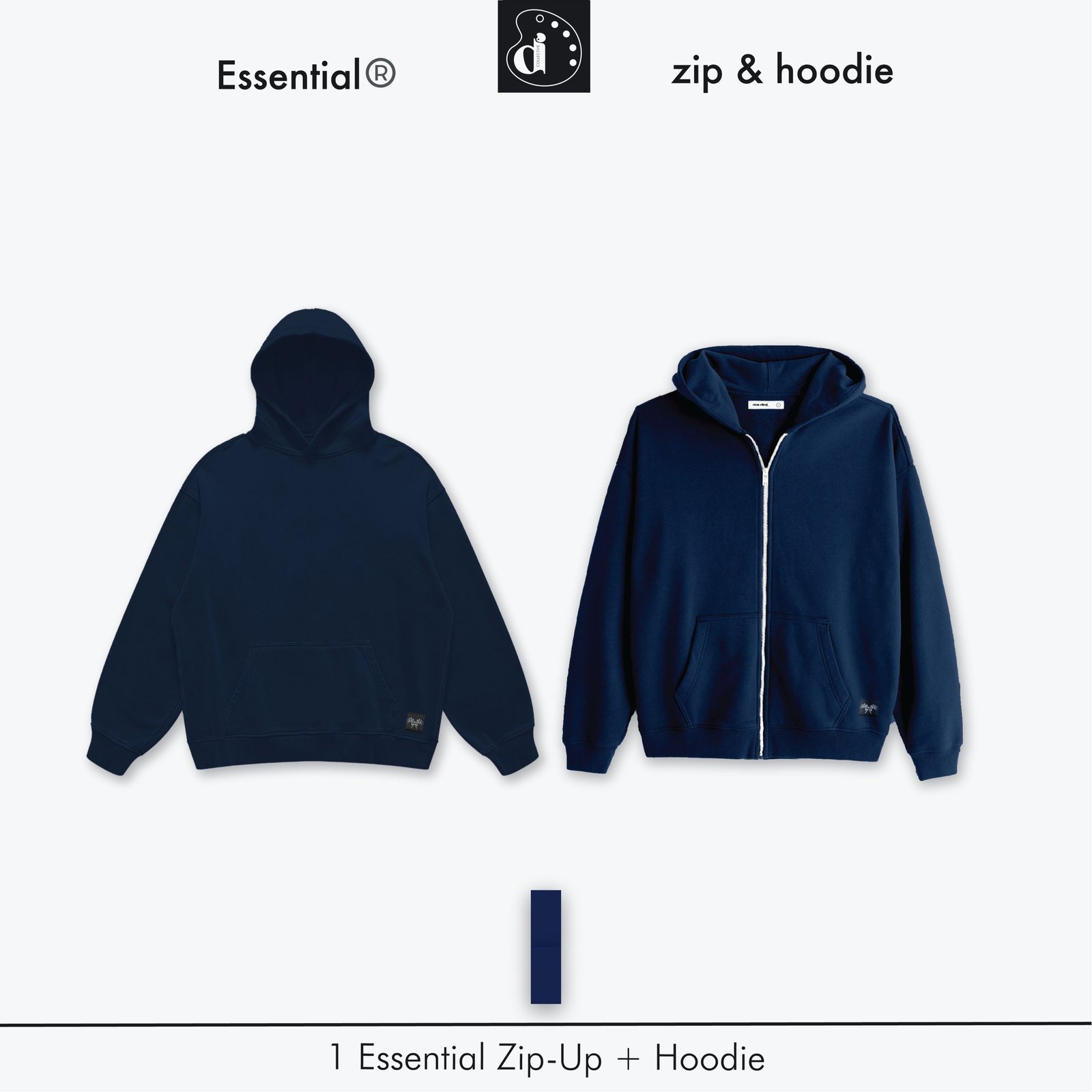 Essential Zip & Hoodie Don Dimi Collective | Global Art, Local Expression