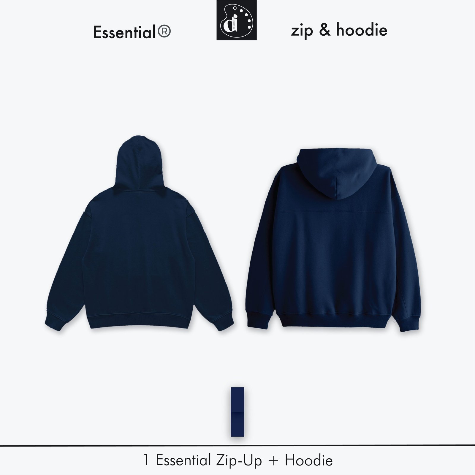 Essential Zip & Hoodie Don Dimi Collective | Global Art, Local Expression