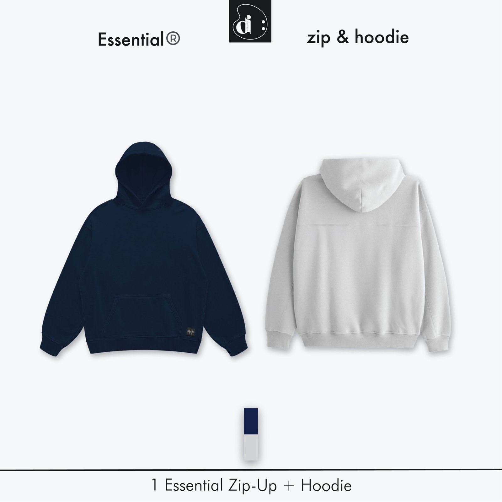 Essential Zip & Hoodie Don Dimi Collective | Global Art, Local Expression