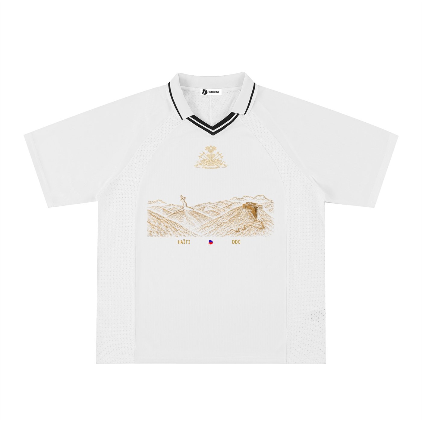Haïti V-Neck Football Jersey