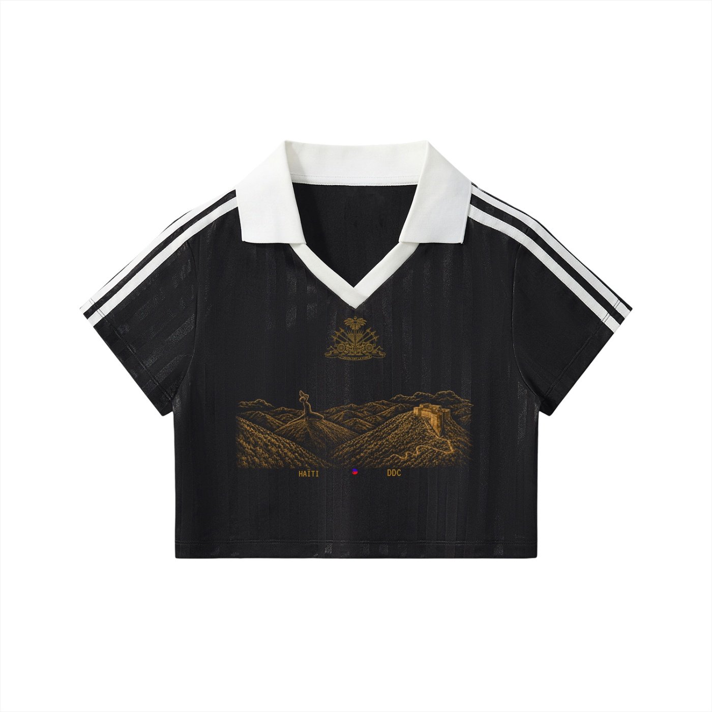 Haïti Cropped Football Jersey