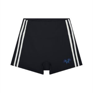 The ORIGINALS Essential II High-Waist Colored Seams Biker Shorts by Don Dimi Collective are made for women who want fitted activewear shorts with a high-waist shape, colored seam detail, and a clean body-hugging fit. Made from 75% nylon and 25% elastane with a moderate 6.5 oz/yd² fabric weight, these skinny biker shorts work for gym training, running, sports, spring outfits, summer outfits, and daily casual activewear styling. DDC Fashion is a Haitian Heritage brand under Don Dimi Collective, built as a home for artists worldwide to collaborate, grow, and earn through their passion and art. These high-waist colored seams biker shorts carry that mission in a bold activewear form, connecting movement, confidence, sport, streetwear, body shape, and creative culture. Gender: Women Fabric: 75% nylon, 25% elastane Fabric Weight: 6.5 oz/yd², 220 g/m² Fabric Thickness: Moderate Fit: Skinny Waist: High waist Style: Basics, casual, elegant, sexy, sporty, daily casual Use: Gym, running, sport, spring, summer, workouts Short Style: Biker shorts Design Detail: Colored seams Care Instructions: Machine wash at 30°C on gentle cycle. Do not bleach. Tumble dry low. Iron at low temperature and avoid ironing on the print. Do not dry clean. ORIGINALS Essential II High-Waist Colored Seams Biker Shorts, Don Dimi Collective biker shorts, DDC Fashion biker shorts, Haitian Heritage brand, women’s high-waist biker shorts, colored seams biker shorts, nylon elastane shorts, skinny activewear shorts, high waist workout shorts, gym biker shorts, running shorts, sport shorts, elegant sporty shorts, sexy activewear shorts, spring activewear, summer activewear, Haitian streetwear brand, artist streetwear brand