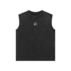 The Kids' ORIGINALS Essential II Washed Fabric Tank Top by Don Dimi Collective is made for children who need a comfortable sleeveless piece with a soft washed look, loose fit, and everyday movement. Made from 100% cotton with a moderate 8.4 oz/yd² fabric weight, this non-stretch O-neck tank top gives kids a relaxed casual shape for summer, school, home, holidays, outdoor play, sports, and daily streetwear styling. DDC Fashion is a Haitian Heritage brand under Don Dimi Collective, built as a home for artists worldwide to collaborate, grow, and earn through their passion and art. This kids' washed fabric tank top carries that mission in a simple, practical form, connecting comfort, youth style, school life, sport, movement, and creative culture. Gender: Neutral Fabric: 100% cotton Fabric Weight: 8.4 oz/yd², 285 g/m² Fabric Thickness: Moderate Fabric Stretch: Non-stretch Fit: Regular, loose Neckline: Round Neck / O-Neck Sleeve Style: Sleeveless Style: Casual, street, basics, daily casual Use: Holiday, home, outdoor, school, sport, summer Top Style: Washed fabric tank top Care Instructions: Machine wash at 30°C on gentle cycle. Do not bleach. Tumble dry low. Iron at low temperature and avoid ironing on the print. Do not dry clean. Kids' ORIGINALS Essential II Washed Fabric Tank Top, Don Dimi Collective kids tank top, DDC Fashion kids tank top, Haitian Heritage brand, neutral kids tank top, 100% cotton kids tank top, washed fabric kids top, non-stretch kids tank top, sleeveless kids shirt, O-neck kids tank top, loose fit kids tank top, school tank top for kids, outdoor kids tank top, summer kids tank top, kids streetwear, Haitian streetwear brand, artist streetwear brand