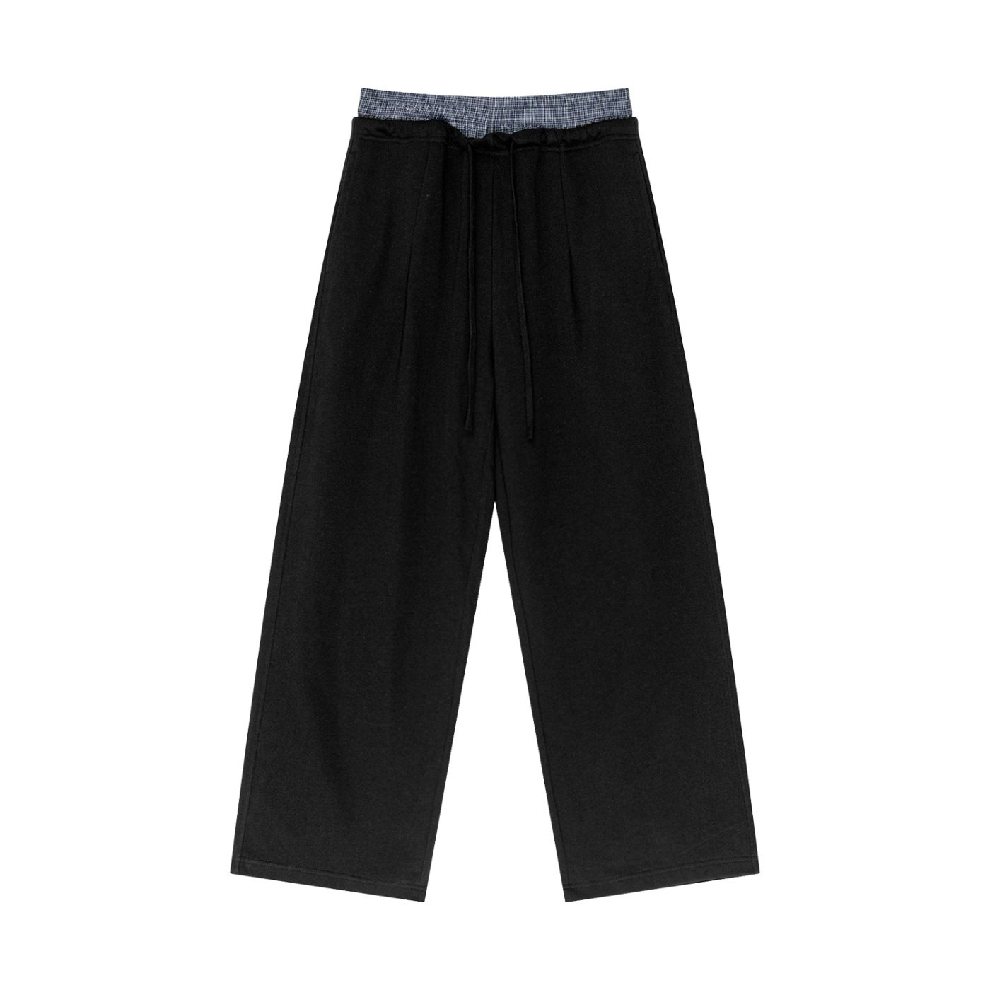 ORIGINALS Essential II Plaid Doubled Waisted Pants Bottoms by Don Dimi Collective are made for everyday movement, gym sessions, running, home wear, and casual summer styling. Made from 81% cotton and 19% polyester with a moderate 8.3 oz/yd² fabric weight, this regular-fit mid-waist piece gives a clean balance of comfort, structure, and sporty streetwear energy for daily active outfits. DDC Fashion is a Haitian Heritage brand under Don Dimi Collective, built as a home for artists worldwide to collaborate, grow, and earn through their passion and art. These training bottoms carry that mission in a practical wearable form, connecting comfort, movement, sport, streetwear, and creative culture. Fabric: 81% cotton, 19% polyester Fabric Weight: 8.3 oz/yd², 280 g/m² Fabric Thickness: Moderate Fit: Regular Waist: Mid waist Style: Basics, casual, sporty, daily casual Use: Gym, running, sport, home, summer Care Instructions: Machine wash at 30°C on gentle cycle. Do not bleach. Tumble dry low. Iron at low temperature and avoid ironing on the print. Do not dry clean. ORIGINALS Essential II Mid-Waist Training Bottoms, Don Dimi Collective training bottoms, DDC Fashion activewear bottoms, Haitian Heritage brand, cotton polyester training bottoms, mid waist activewear bottoms, regular fit activewear, gym bottoms, running bottoms, sport bottoms, home activewear, summer activewear, casual sporty bottoms, Haitian streetwear brand, artist streetwear brand