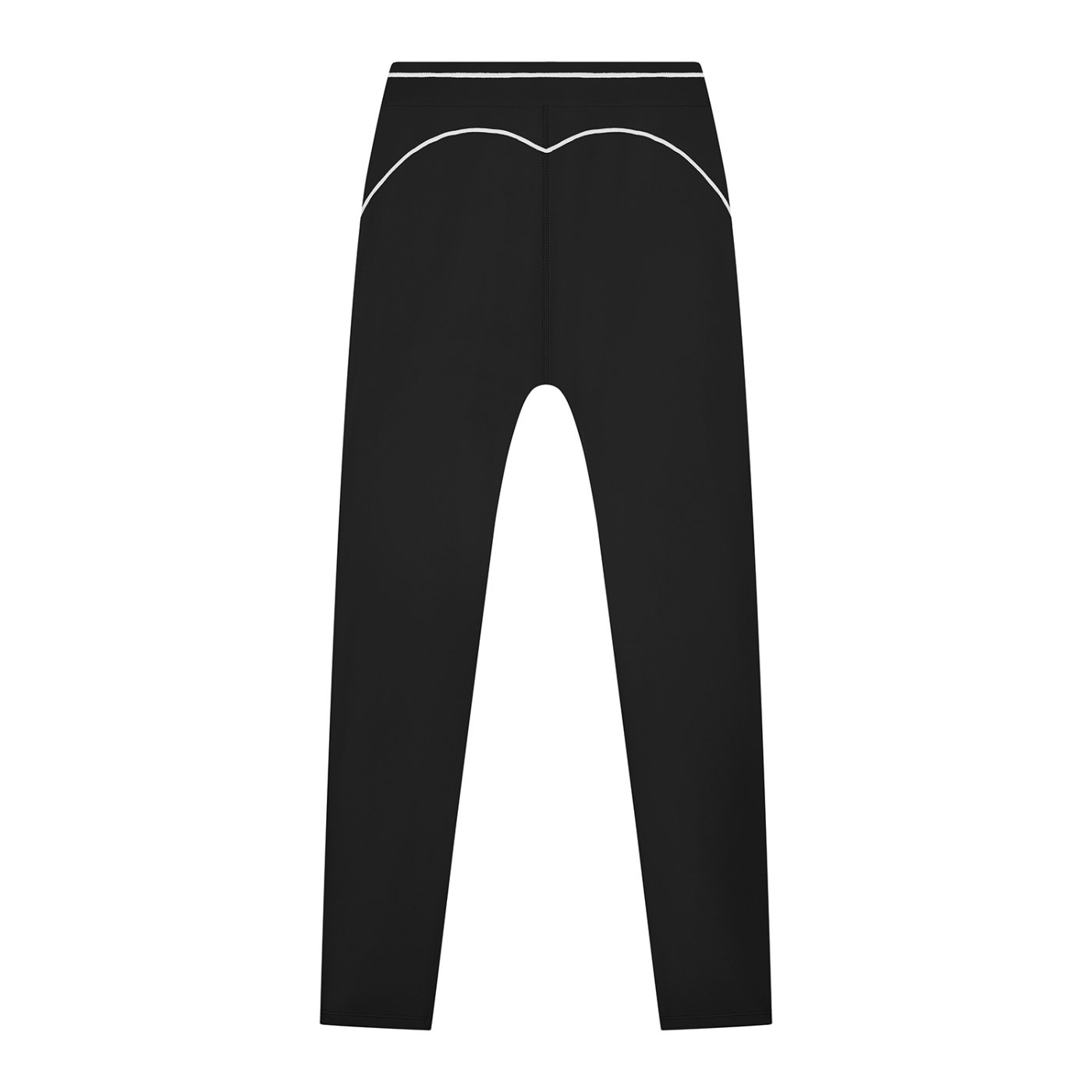 high rise seams leggings