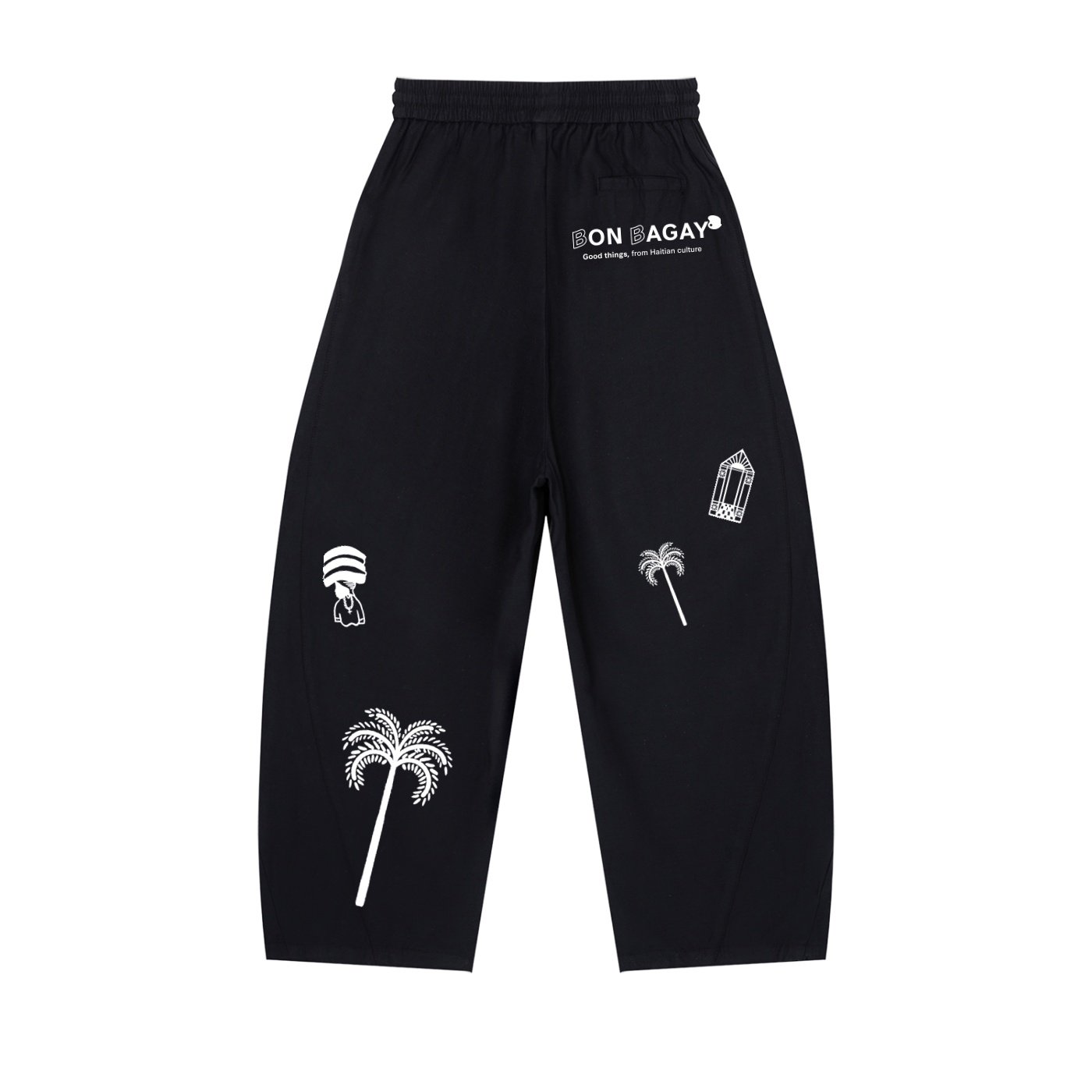 sbb linen wide leg drawstring pants