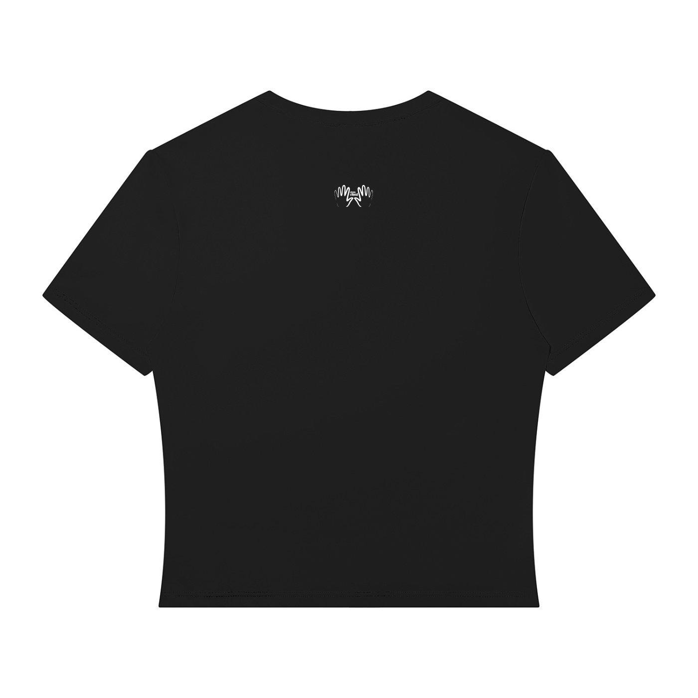 fitted performance crop t shirt