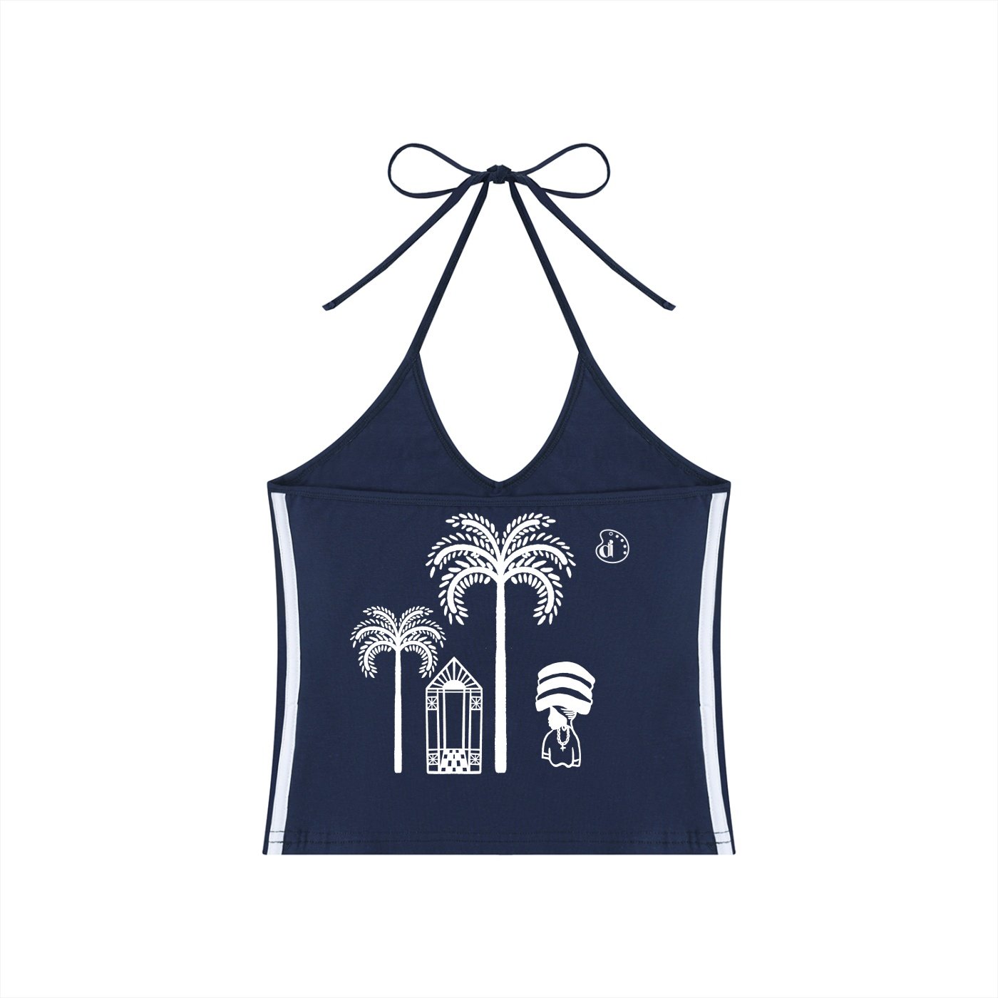sbb halter crop tank top
