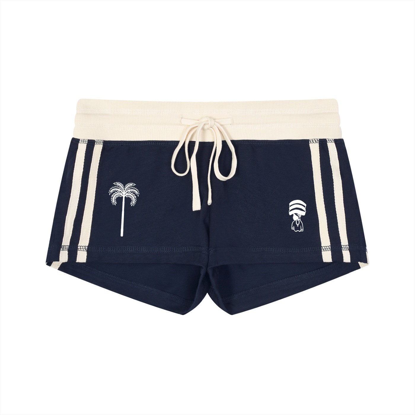 sbb track shorts (halter top)