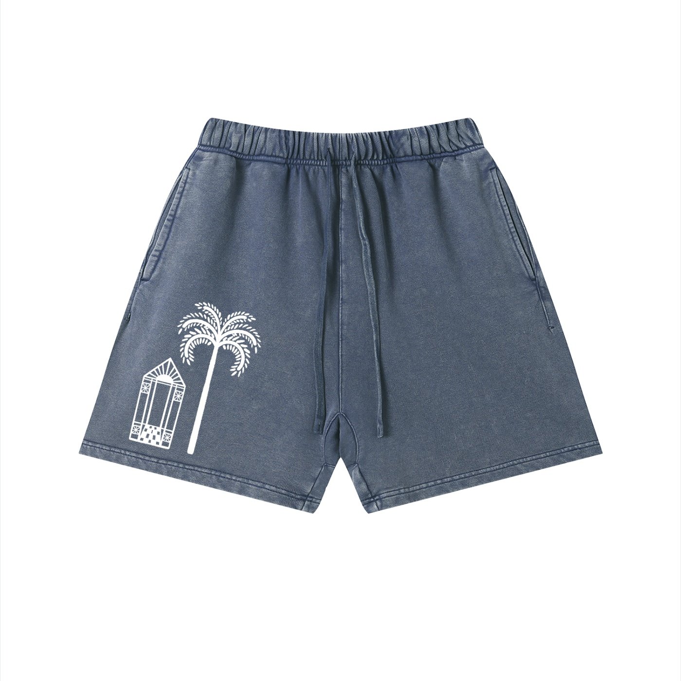 sbb washed cotton shorts (hoodie)