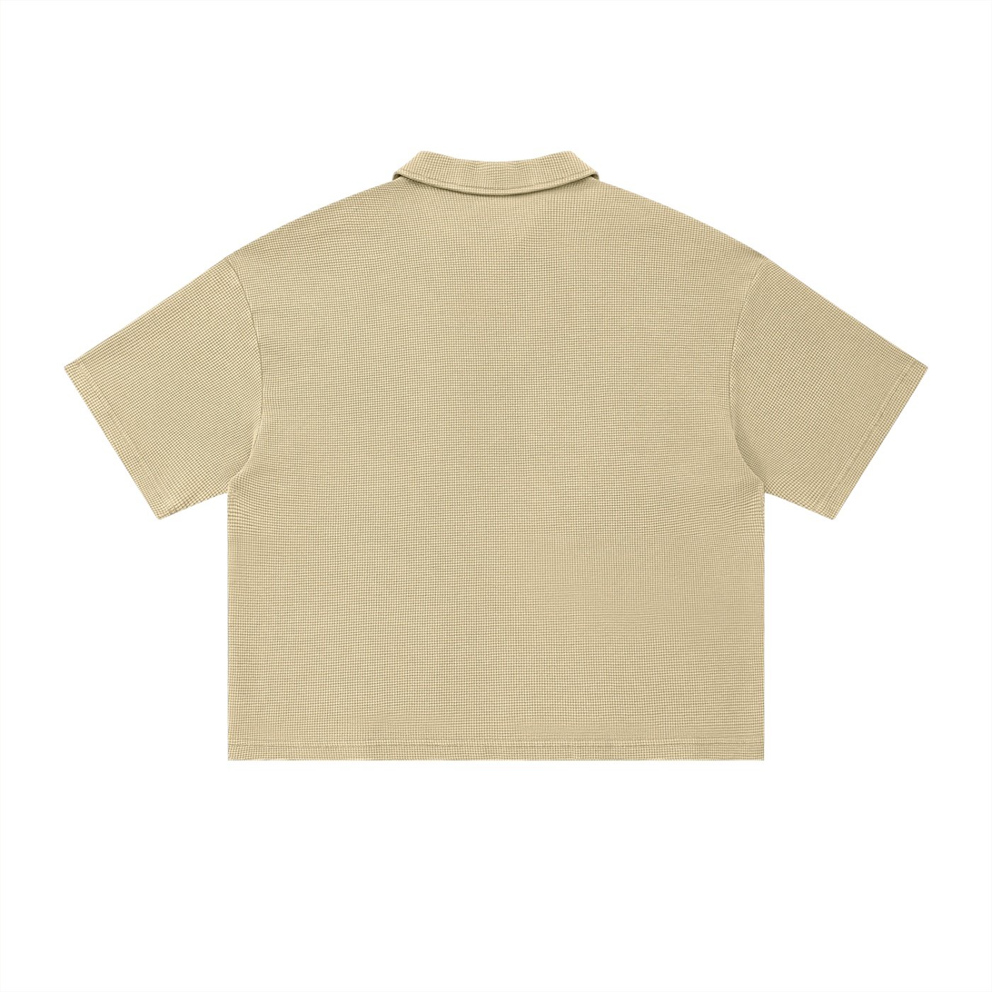 originals vintage waffle boxy polo
