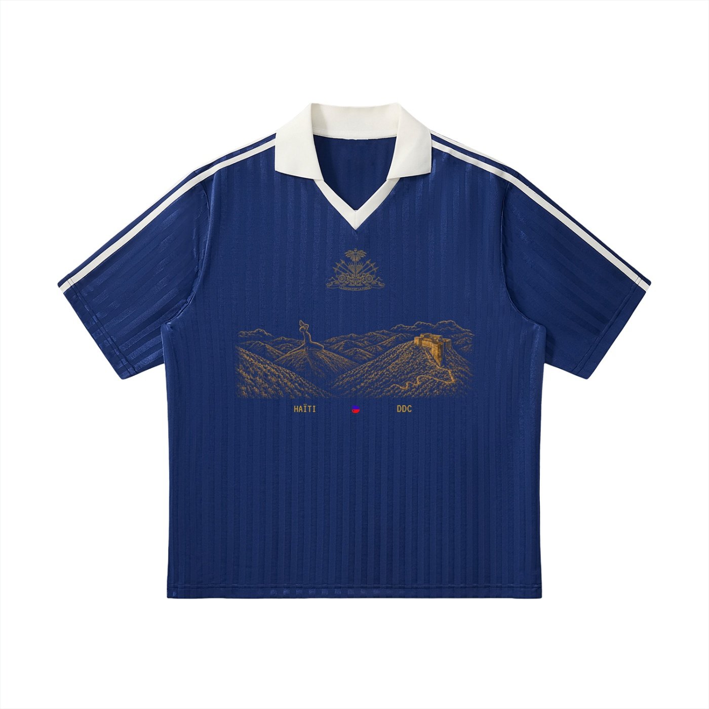 haiti v2 retro football jersey