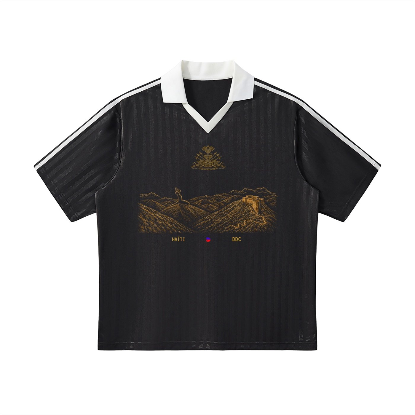 haiti v2 retro football jersey